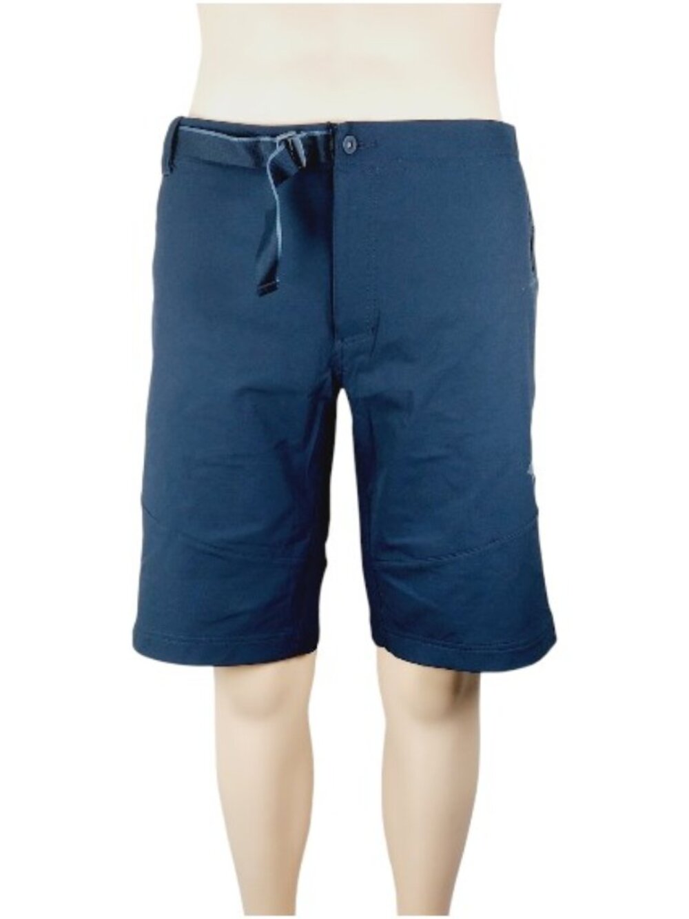 Mountain Hardwear Men's Navy Belted Flat Front Classic Cargo Shorts Size 36